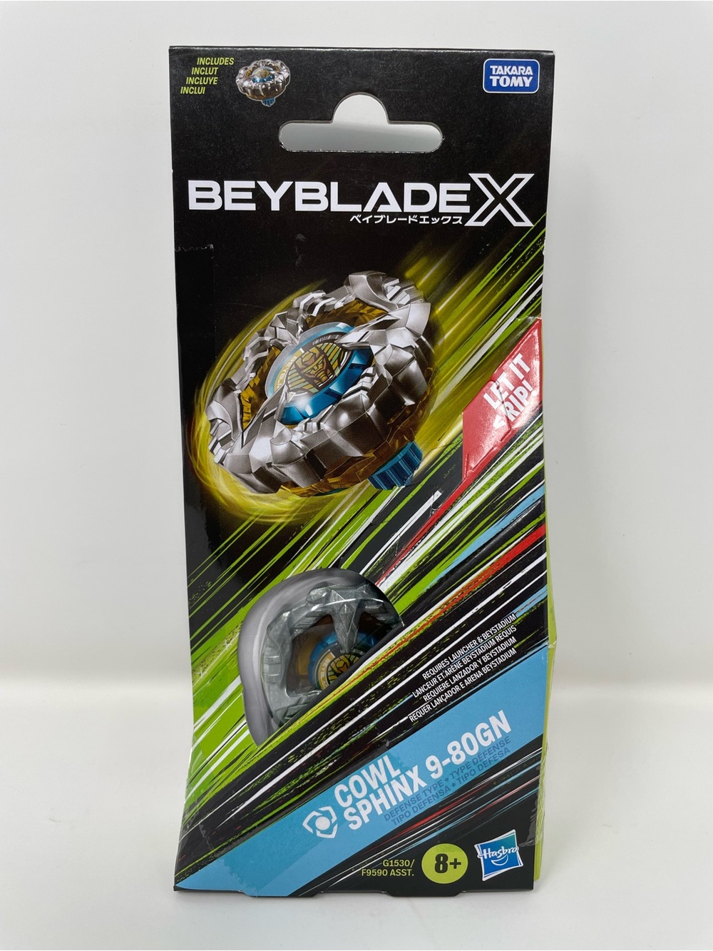 Beyblade X Cowl Sphinx 9-80GN Sealed Brand New